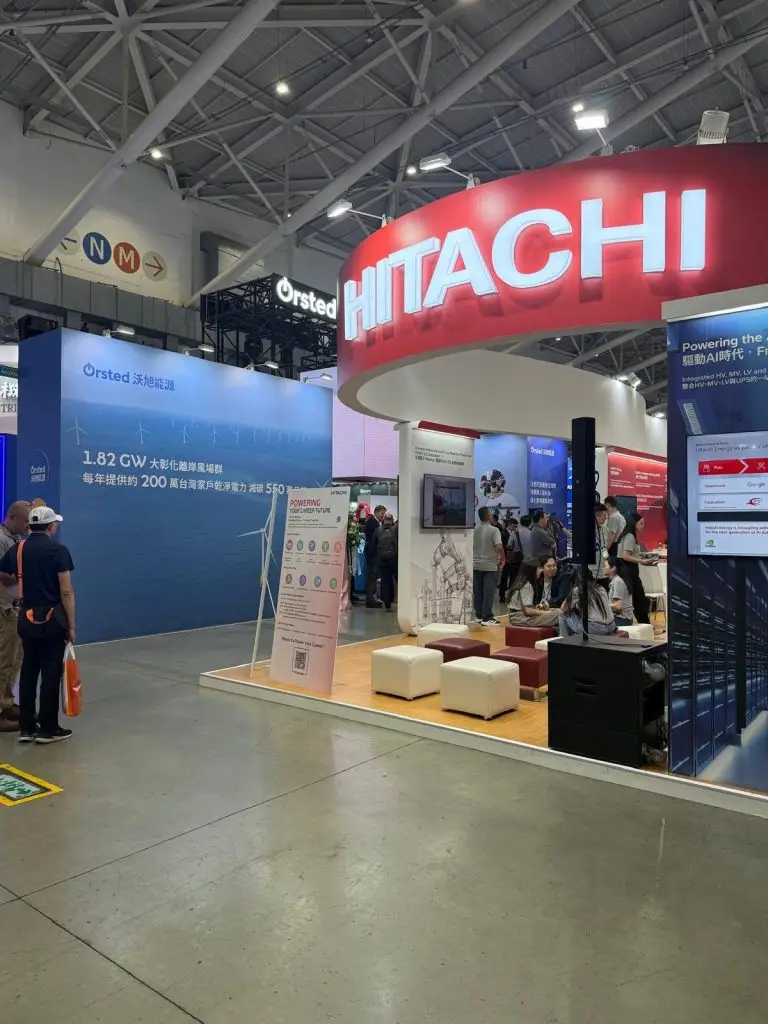 Taiwan offshore wind exhibitors on the Energy Taiwan 2026 show floor at TaiNEX 1